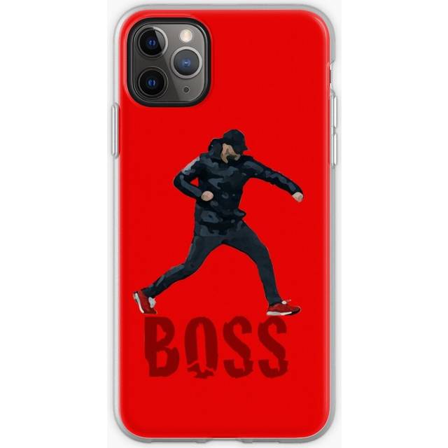 Phone Case Jurgen Klopp colour 'BOSS' fist pump celebration artwork for iPhone Samsung 14 13 12 11 Plus Pro Max Galaxy S23 S22 Ultra Note 20 10