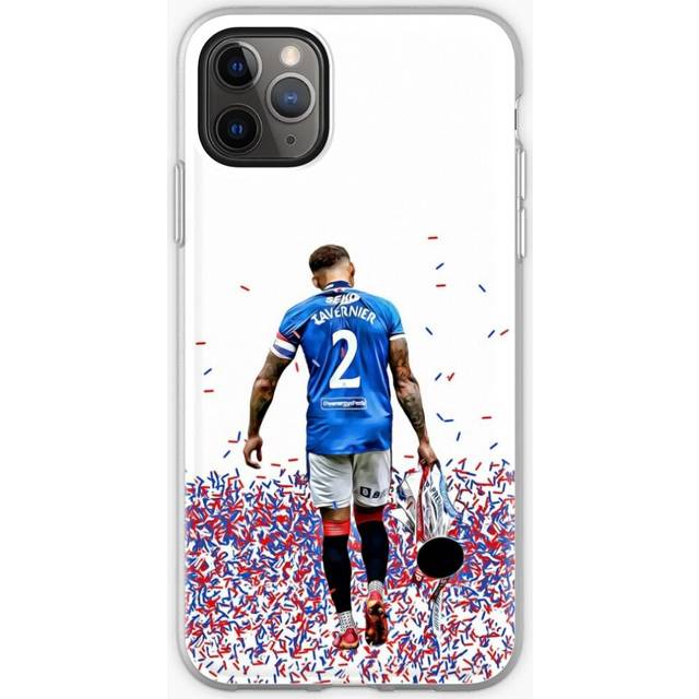 Phone Case Rangers FCtain James Tavernier with the 55th League Trophy for iPhone Samsung 14 13 12 11 Plus Pro Max Galaxy S23 S22 Ultra Note 20 10