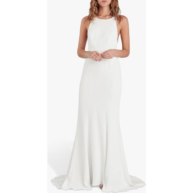 Whistles Lina Lace Wedding Maxi Dress, Ivory