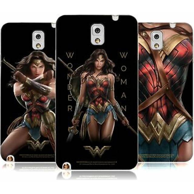 Wonder woman movie character art soft gel case for samsung phones 2