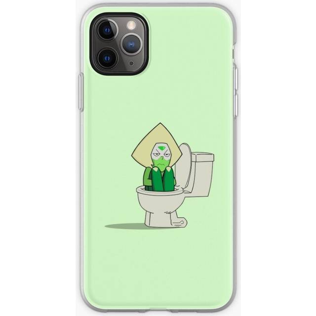 Phone Case Steven Universe Peridot In the Toilet for iPhone Samsung 14 13 12 11 Plus Pro Max Galaxy S23 S22 Ultra Note 20 10