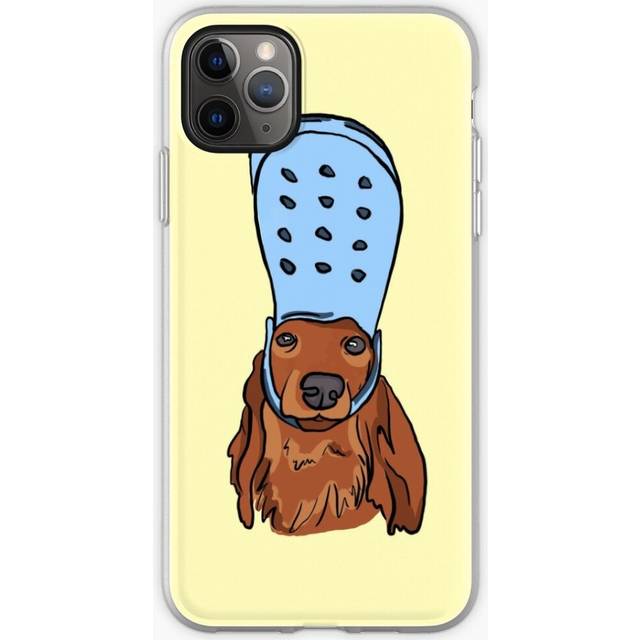Phone Case Sexy Sausage Dog With Croc for iPhone Samsung 14 13 12 11 Plus Pro Max Galaxy S23 S22 Ultra Note 20 10