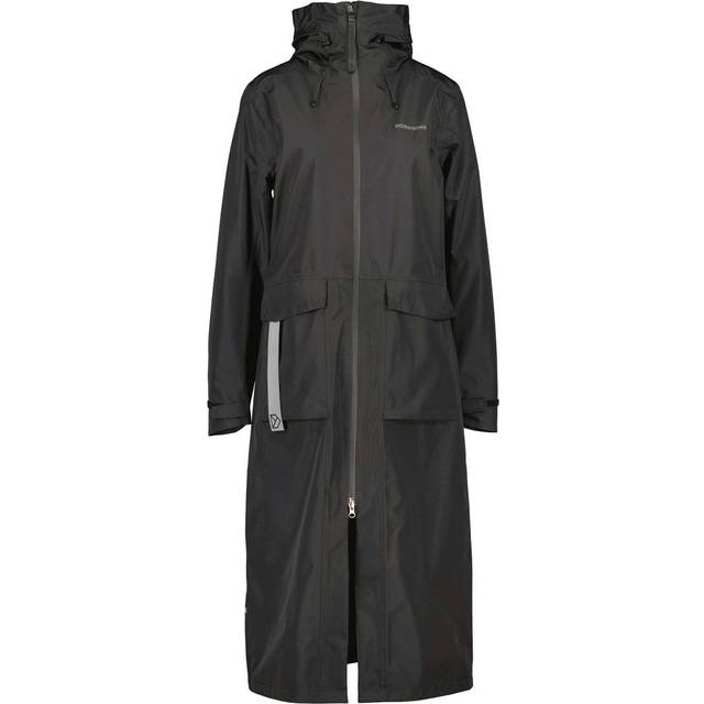 Didriksons Women's Nadja Parka Long 4 Black, 46