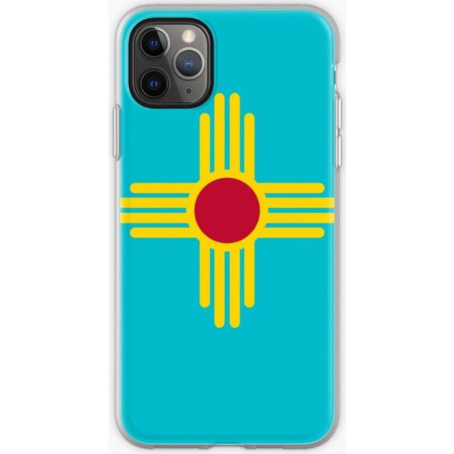 Phone Case New Mexico Flag in Turquoise for iPhone Samsung 14 13 12 11 Plus Pro Max Galaxy S23 S22 Ultra Note 20 10