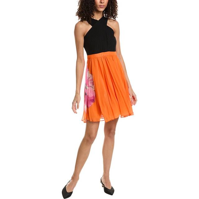 Ted Baker Knit Bodice Mini Dress
