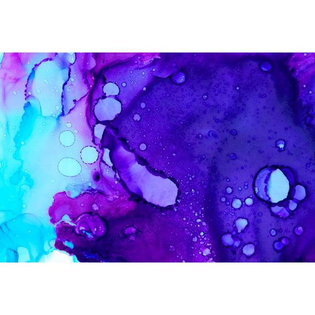 Fluid Painting - Wrapped Canvas Art Prints (61cm H x 91cm W x 3.8cm D)