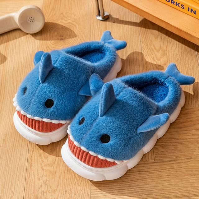 SHEIN New Thermal Slippers For Men, Non-Slip Indoor Home Thermal Lined Couples Thermal Slippers For Winter