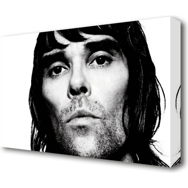 &#39;Ian Brown Black And White&#39; - Wrapped Canvas Photographic Print (50.8 cm H x 81.3 cm W)