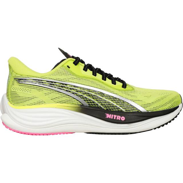 Velocity Nitro 3 W löparskor, Lime Pow-PUMA Black-Poison Pink, Dam, 8