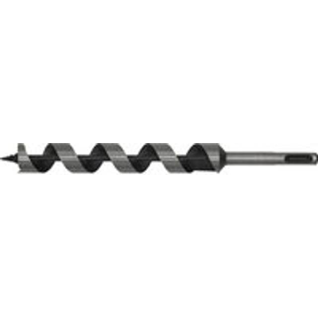 22 x 235mm SDS Plus Auger Wood Drill Bit - Fully Hardened - Smooth Drilling