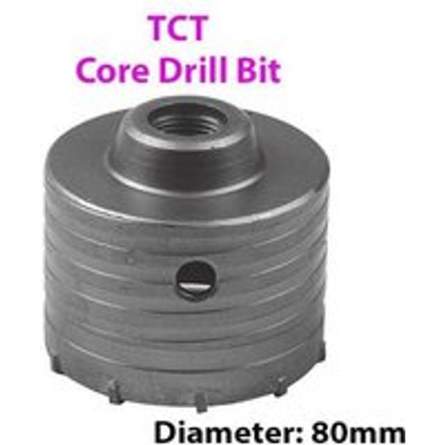 "PRO 80mm (3.15"") TCT Core Drill Bit Tile Marble Glass Brick Hole Saw Cutter"