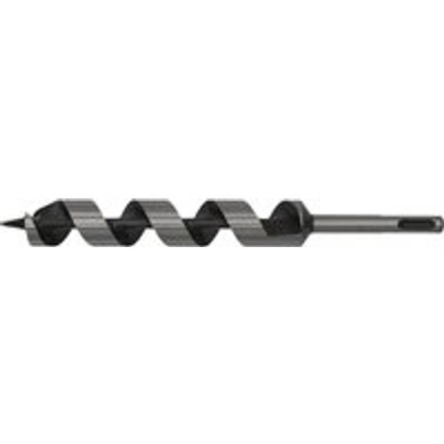 25 x 235mm SDS Plus Auger Wood Drill Bit - Fully Hardened - Smooth Drilling