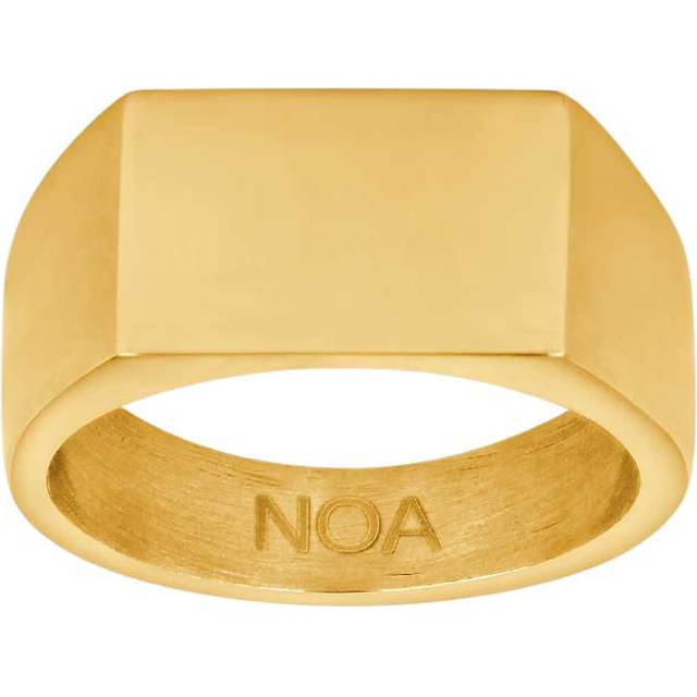 SON of NOA SON Stålring Guldplätterad platta Storlek 68