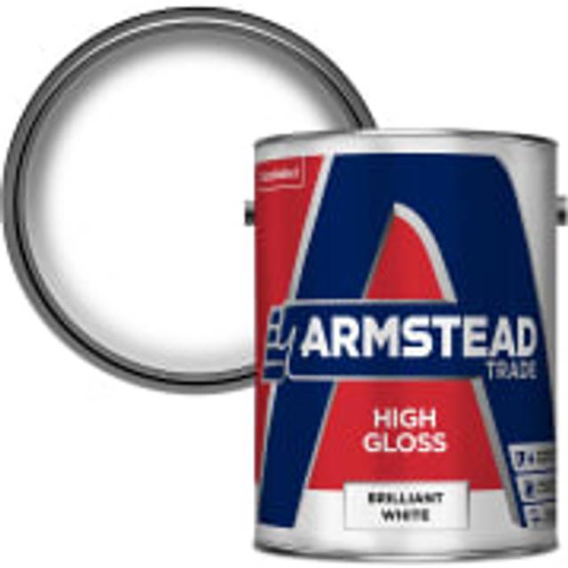 Armstead Trade High Gloss Pure Brilliant White 5L