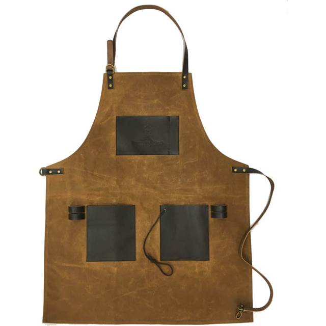 Förkläde, brunt - Brun (One-size)