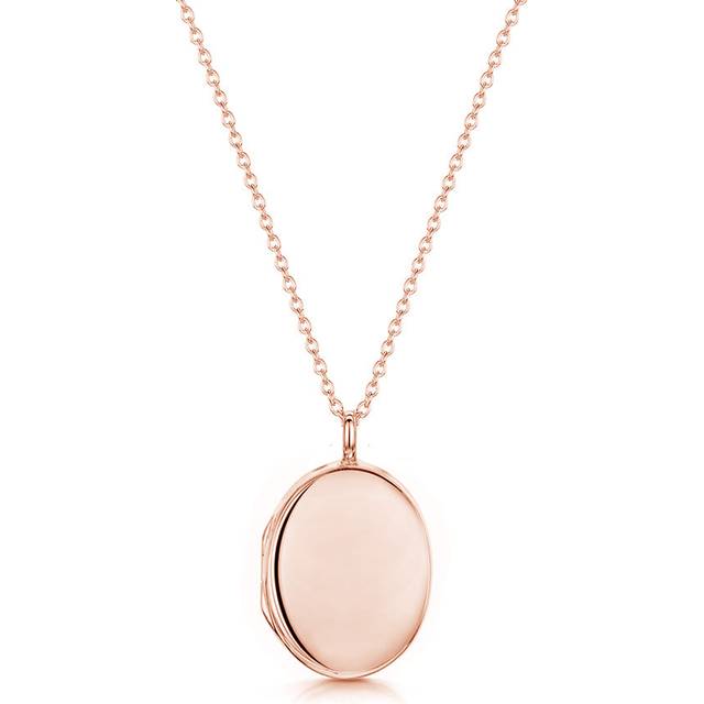 Womens Oval Locket - Metallics - One Size