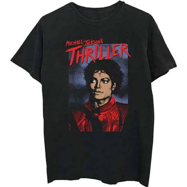 (XXL, Black) Michael Jackson Thriller Pose T Shirt