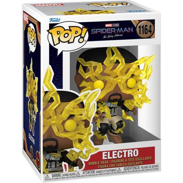 Funko POP! Marvel: Spider-Man: No Way Home - Electro - Black&#47;Brown&#47;Yellow (One-Size)
