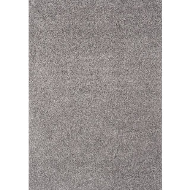 Myshaggy Collection Rugs Solid Design in Grey (Square 120cm)