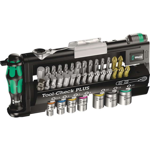 Wera Bitsortiment, Tool-Check PLUS, 05056490001, 39-delar (1-pack)