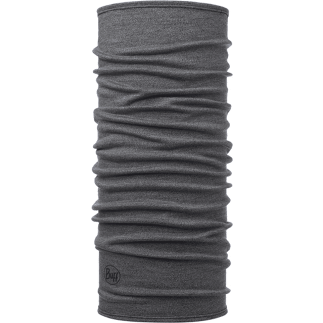 Buff Merino Wool Neck Warmer in Grey - One Size