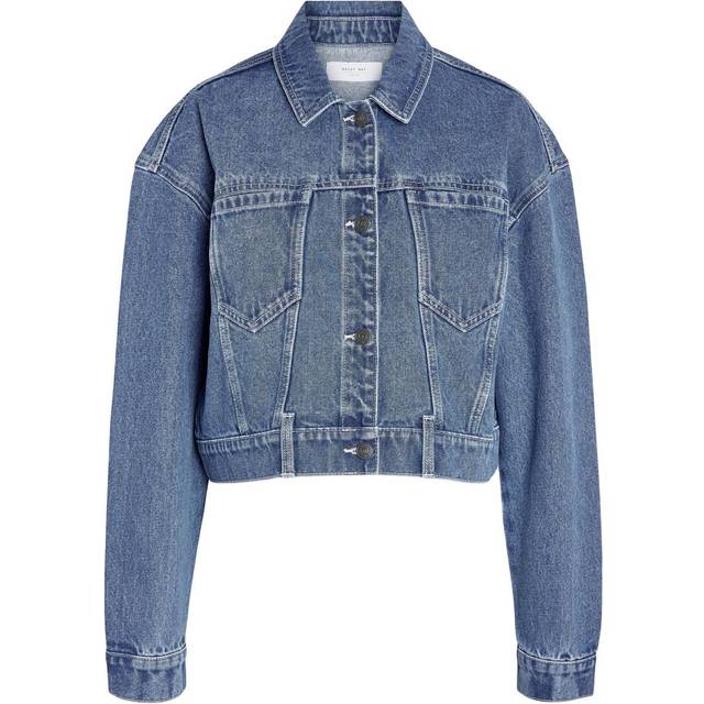 Cropped Denimjakke