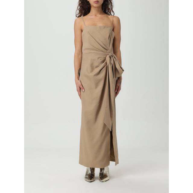 Dress MSGM Woman color Sand