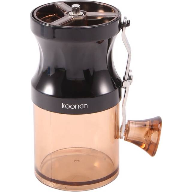 Koonan Hand-Cranked Coffee Machine Burr Grinder Coffee Grinder Thickness Adjustable Grinders Portable Hand Coffee Grinder