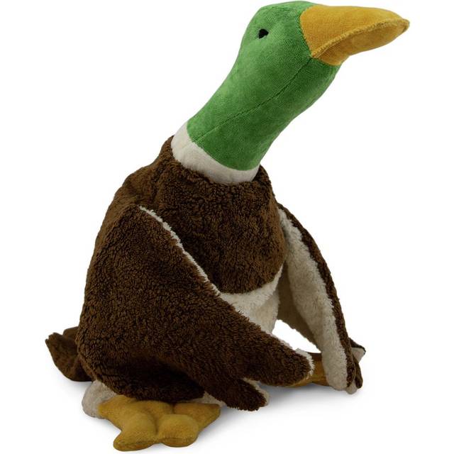 Senger Naturwelt Värmekudde - Stor - 75 cm - Anka - Brun/Vit/Grö - Senger Naturwelt - One Size - Gosedjur