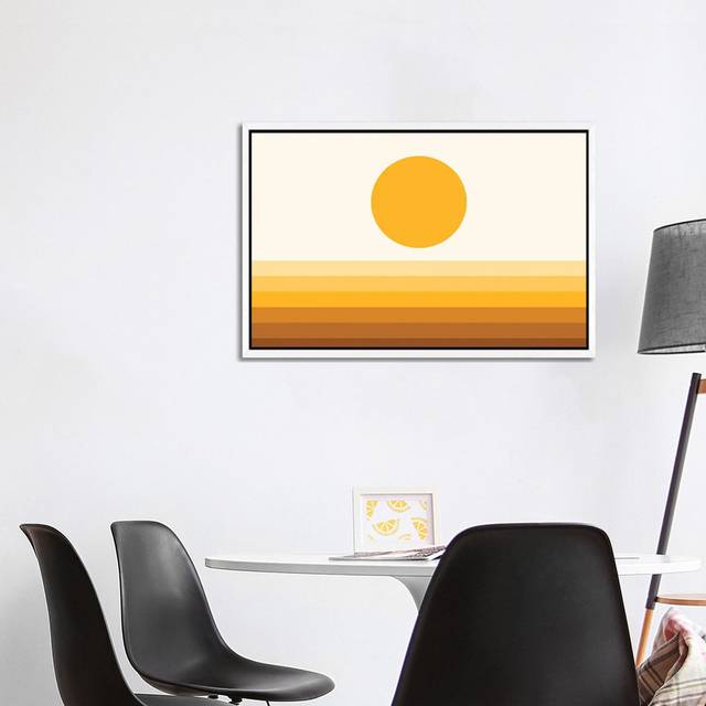 Sunseeker XVIIB - Art Prints on Canvas - White Framed (66.04 cm H x 101.6 cm W)