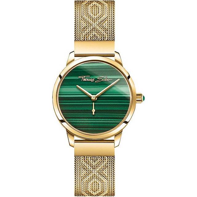 Thomas Sabo WA0365-264-211 Garden Spirit Malachit Damenuhr 33mm 5ATM