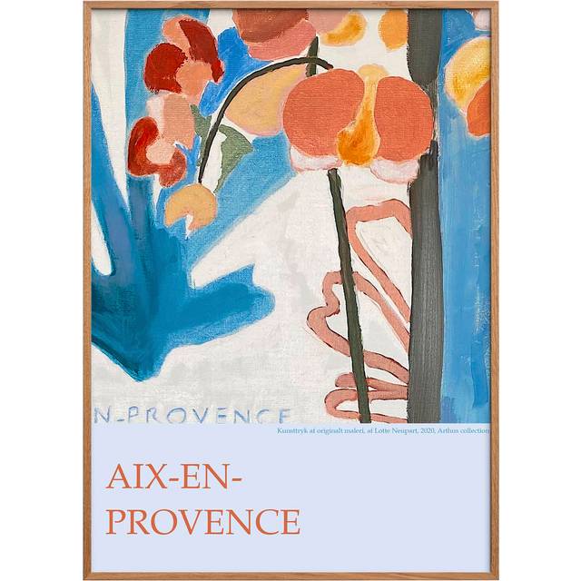 Poster & Frame Aix en Provence - A3 Affischer Från Magasin - Flerfarvet (A3)