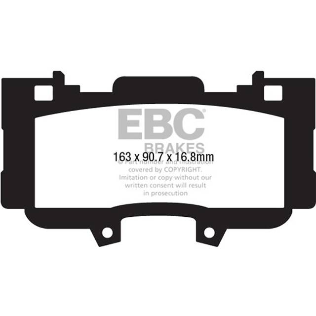 Brake Pad Set, disc brake Greenstuff DP21175 EBC DP21175