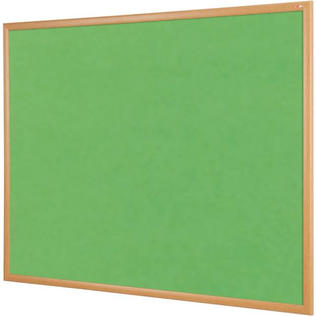 Symple Stuff Wall Mounted Bulletin Board Apple Green Loop Nylon 120cm H x 150cm W