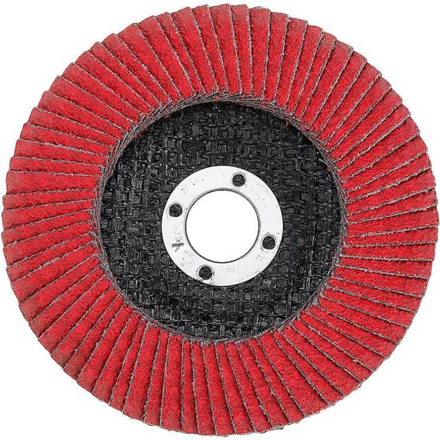 (#001: Net cover red corundum hundred impeller) 4 Inch Red Corundum Net or Plastic Cover Polishing Wheel Grinding Disc