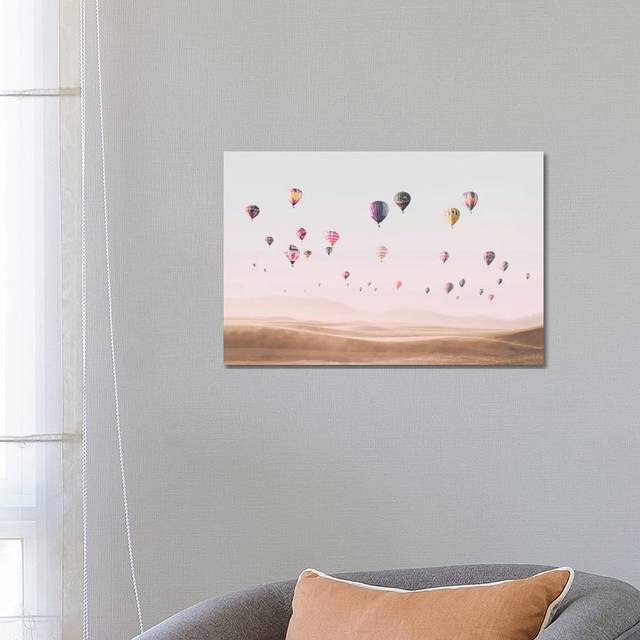 Air Balloons by Sisi & Seb - Wrapped Canvas Graphic Art (66.04 cm H x 45.72 cm W x 1.91 cm D)