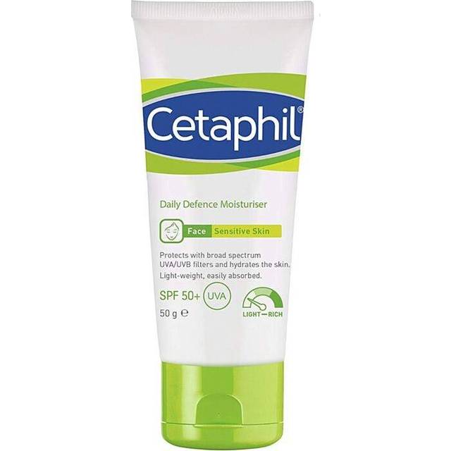 Cetaphil Daily Defence Moisturiser with SPF 50 Plus, 50 g