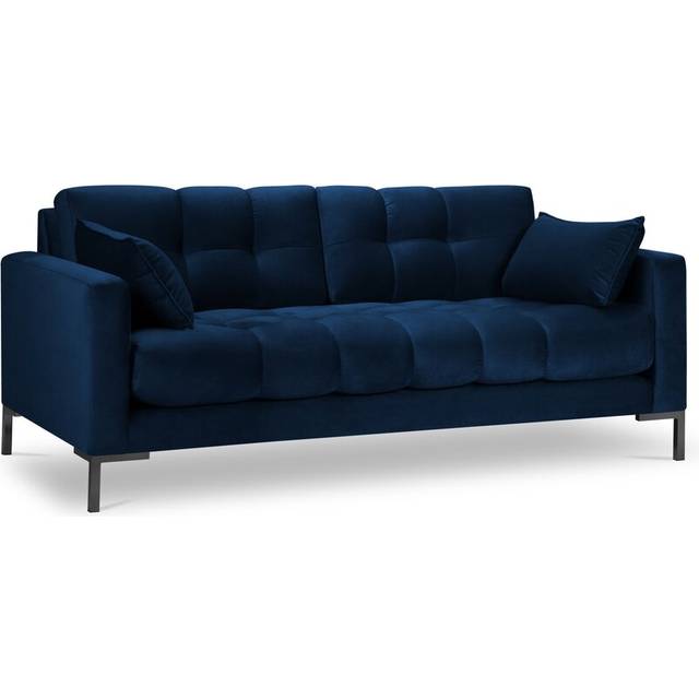 Adoraim 177Cm Square Arm Sofa - Black (75cm H X 177cm W X 92cm D)