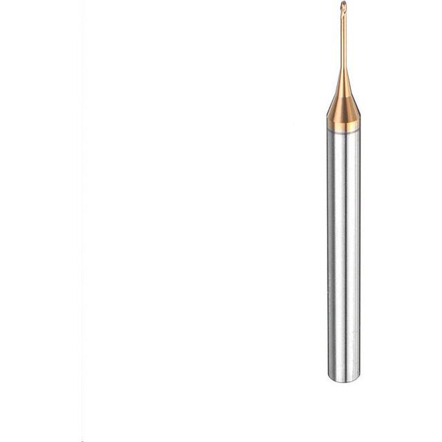 (8mm) R0.4 2 Flutes Ball Nose Long Neck Milling Cutter HRC60 CNC Deep Notch Cutter End Mill