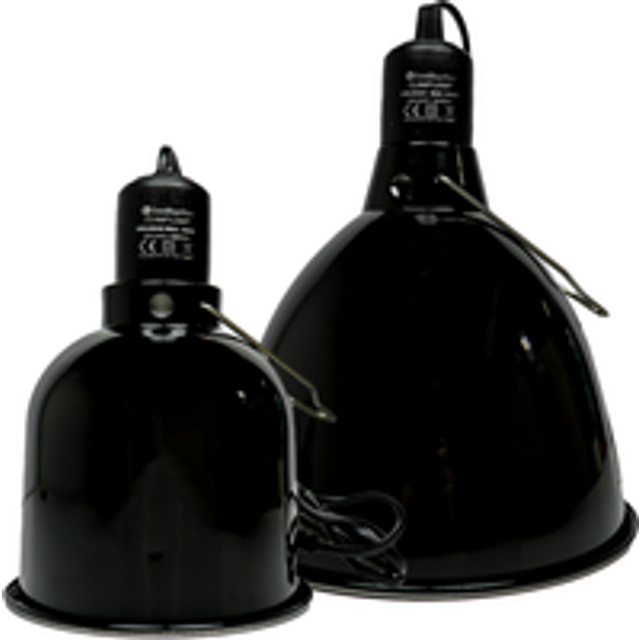 Swell Reptiles Pro Reflector Lamp Holder Black - Black / SWLR0040