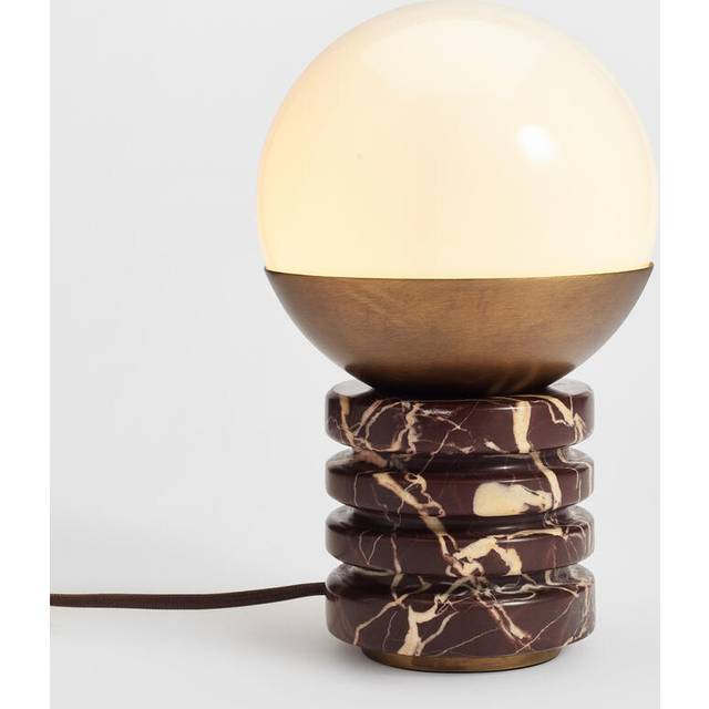 Soho Home Sylvia Glass and Marble Table Lamp 24.4cm