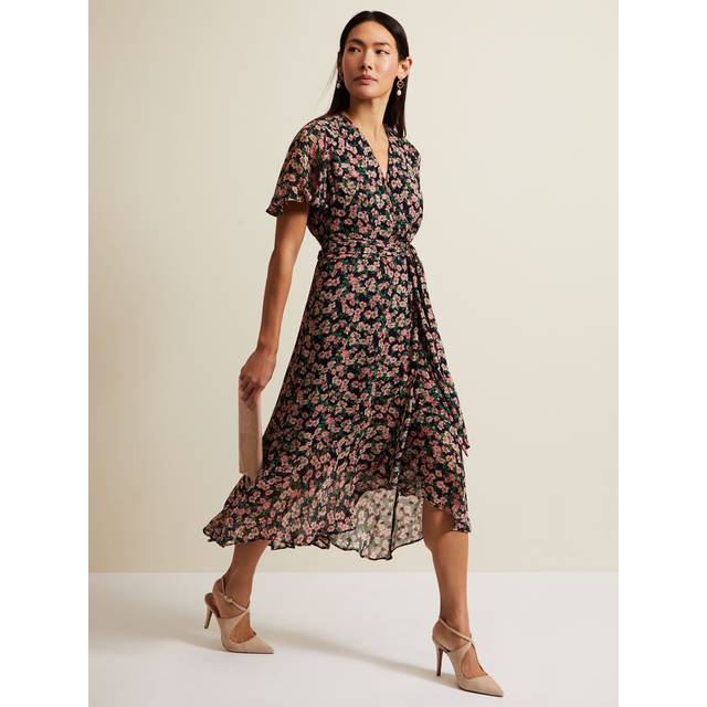 Phase Eight Women's Juliette Fil Coupe Print Dress - Multi-Coloured - 8
