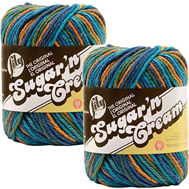 Bulk Buy: Lily Sugar 'n Cream 100% Cotton Yarn (2-Pack) (Capri #2747)