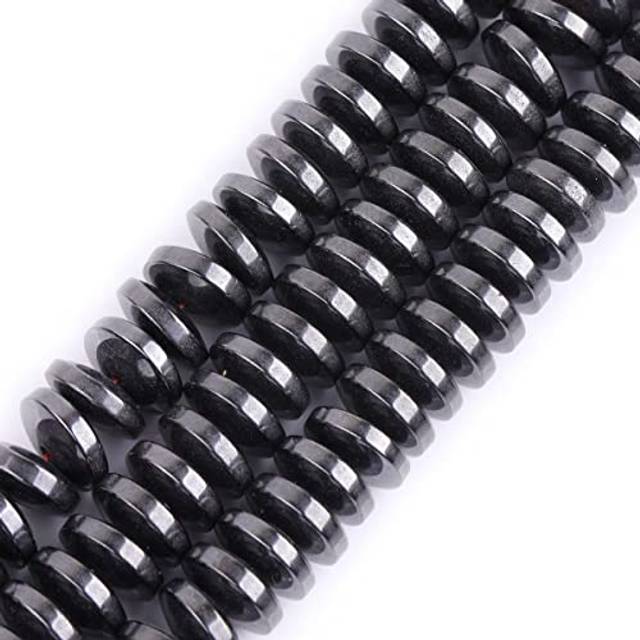 Hematite Beads for Jewelry Making Natural Gemstone Semi Precious 3x10m