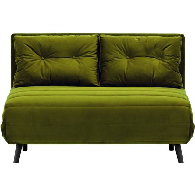 Kian 2 Seater Fold Out Sofa Bed - Dark Oak (78cm H X 120cm W X 90cm D)
