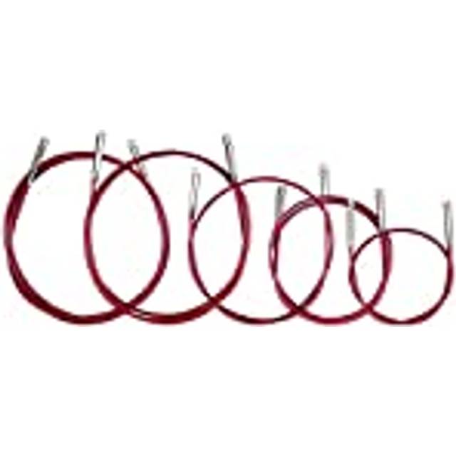 Addi Click Lace 5 Cords & 1 Connector Interchangeable Knitting Crochet Needles