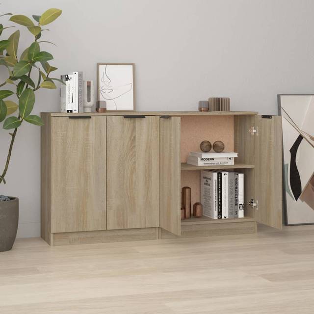 Chatwin 60 Cm Wide Sideboard - Oak (70cm H X 60cm W)