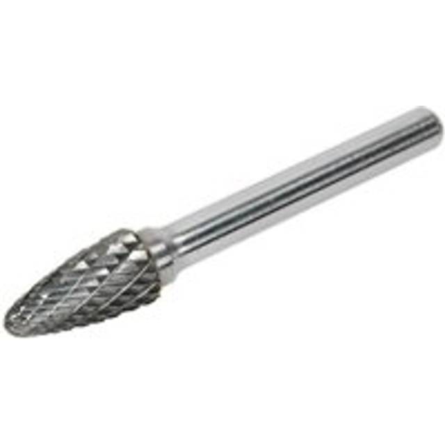 10mm Tungsten Carbide Rotary Burr Bit - Arc Round Nose Engraving Milling Tool