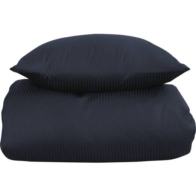 Sängkläder i 100% egyptisk bomull - 150x210 cm - Mörkblå sängkläder - Extra mjukt bäddset från By Borg - Blå (150x210 cm)