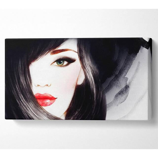 Annelizabeth Classical Beauty 1 - Wrapped Canvas Panoramic Art Prints (40.6cm H x 81.3cm W x 1cm D)
